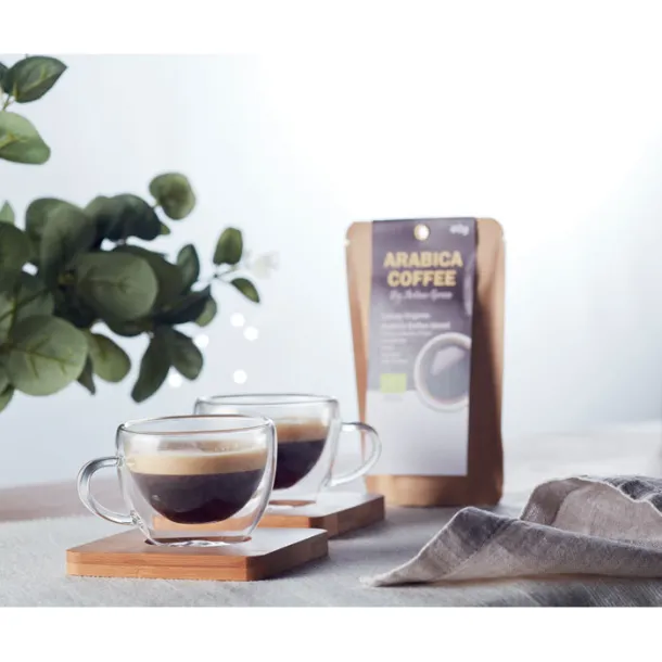 BELIZE set šalica za espresso, 90 ml Prozirno