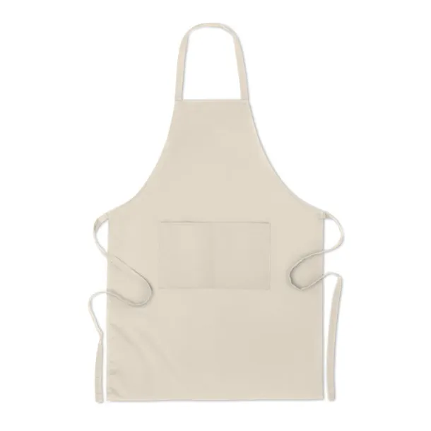 RAIPUR Organic cotton apron 200 gr/m² Beige