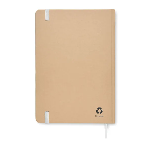 EVERWRITE notes od recikliranog kartona, A5 Bijela