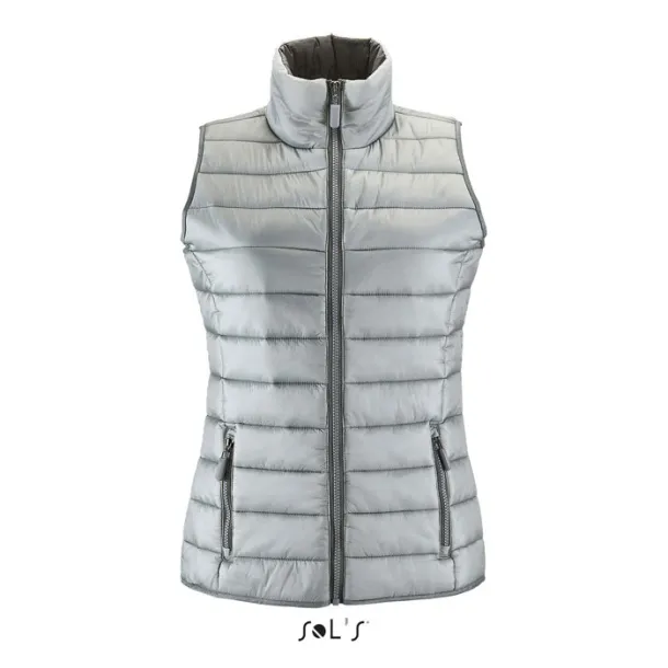 WAVE WOMEN gilet - 180g metal grey