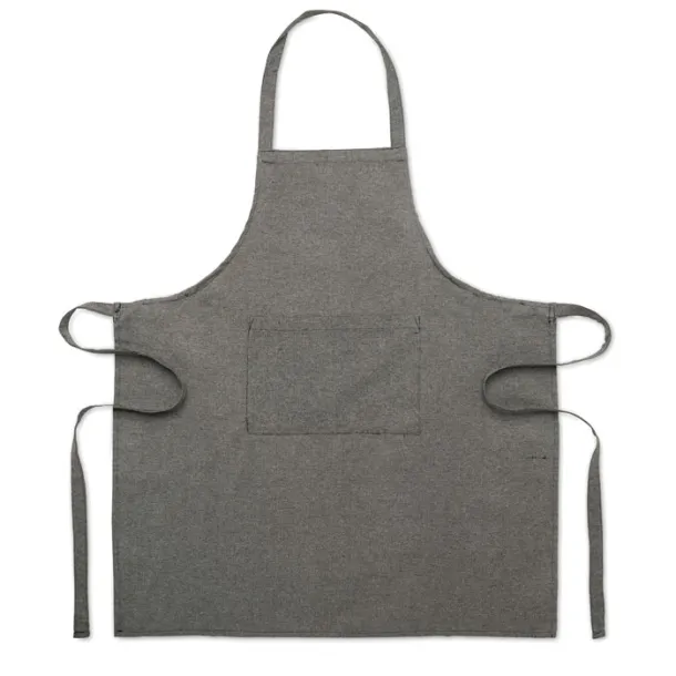 CUINA Recycled cotton Kitchen apron Black