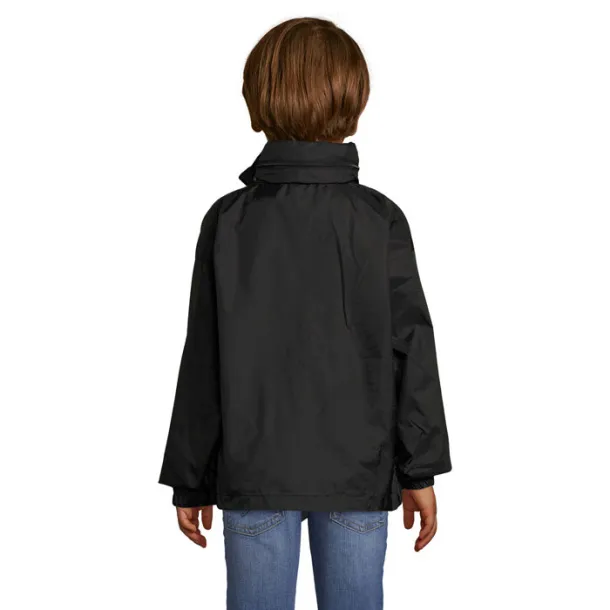 SURF KIDS vjetrovka - 210g Crna