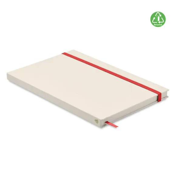 MITO NOTE notes od kartona mlijeka, A5 Crvena