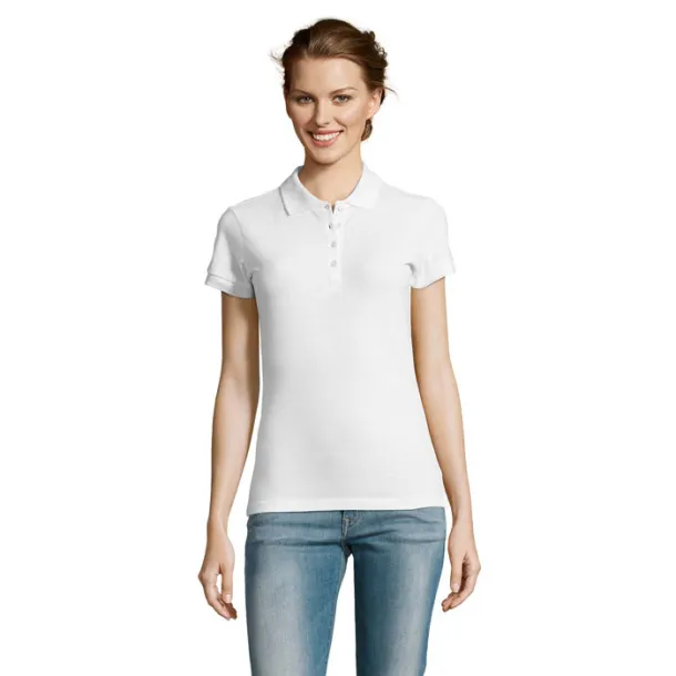 PEOPLE PEOPLE-WOMEN POLO-210g White