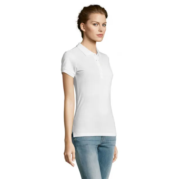 PEOPLE PEOPLE-WOMEN POLO-210g White