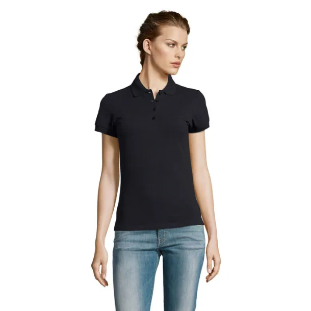 PEOPLE PEOPLE-WOMEN POLO-210g Navy Blue