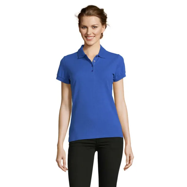 PEOPLE PEOPLE-WOMEN POLO-210g Royal blue