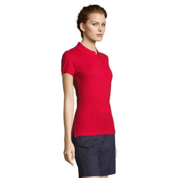 PEOPLE PEOPLE-WOMEN POLO-210g Red