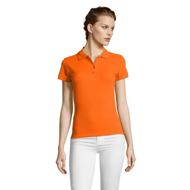 PEOPLE Ženska Polo majica - 210g Narančasta