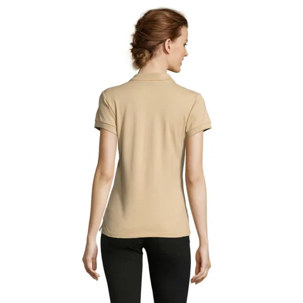 PEOPLE PEOPLE-WOMEN POLO-210g Sand