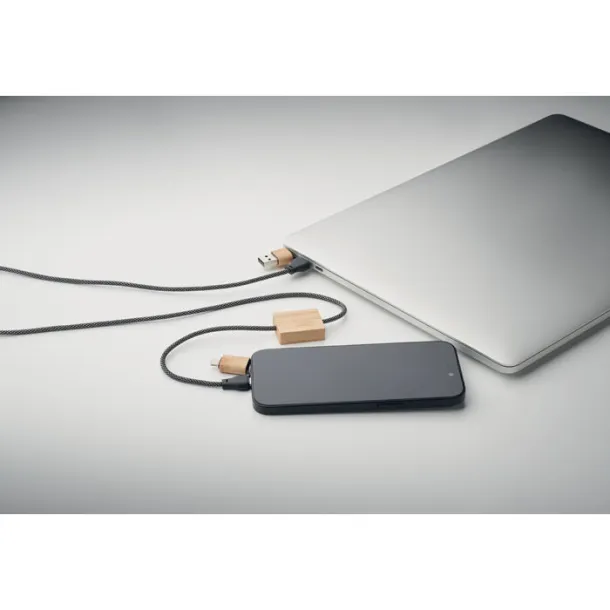 CABOO 60W charging cable Wood