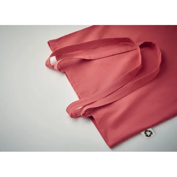 ZOCO COLOUR Recycled cotton shopping bag Red