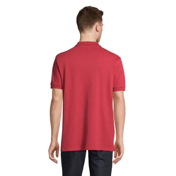 PACIFIC muška polo majica Folk red twin