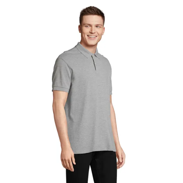 PACIFIC MEN POLO Grey Melange