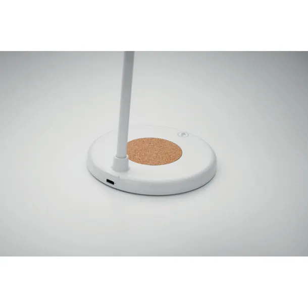 SPOT Wireless charger, lamp speaker White