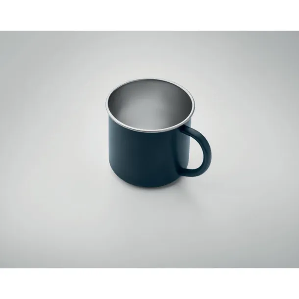 CARIBU Recycled stainless steel mug French navy