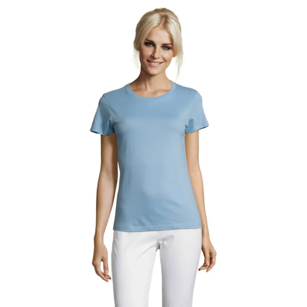 REGENT WOMEN TSHIRT-150g Sky blue