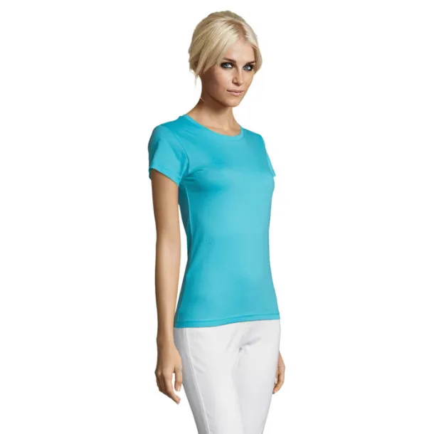 REGENT WOMEN TSHIRT-150g atoll blue