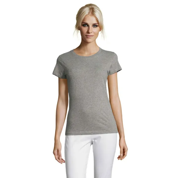 REGENT WOMEN TSHIRT-150g Grey Melange