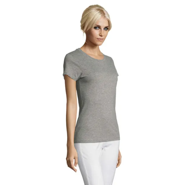 REGENT WOMEN TSHIRT-150g Grey Melange