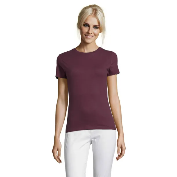 REGENT WOMEN TSHIRT-150g Burgundy