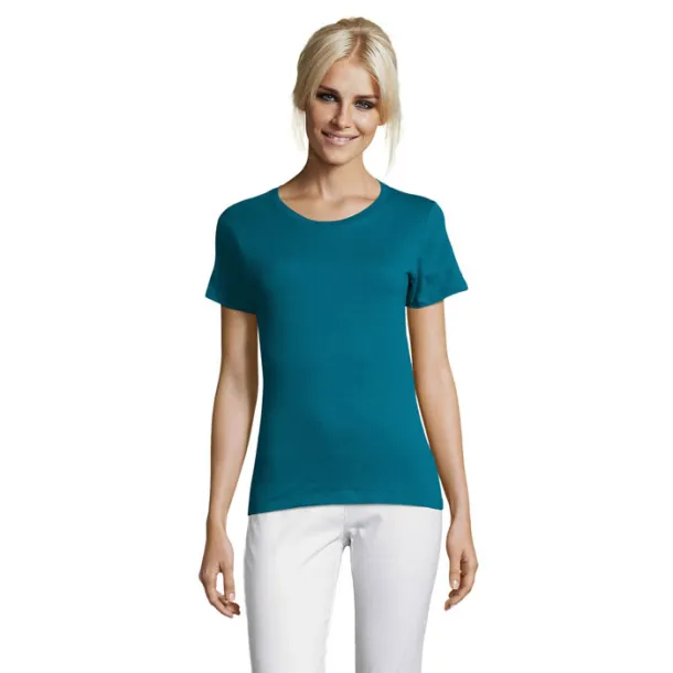 REGENT WOMEN TSHIRT-150g duck blue