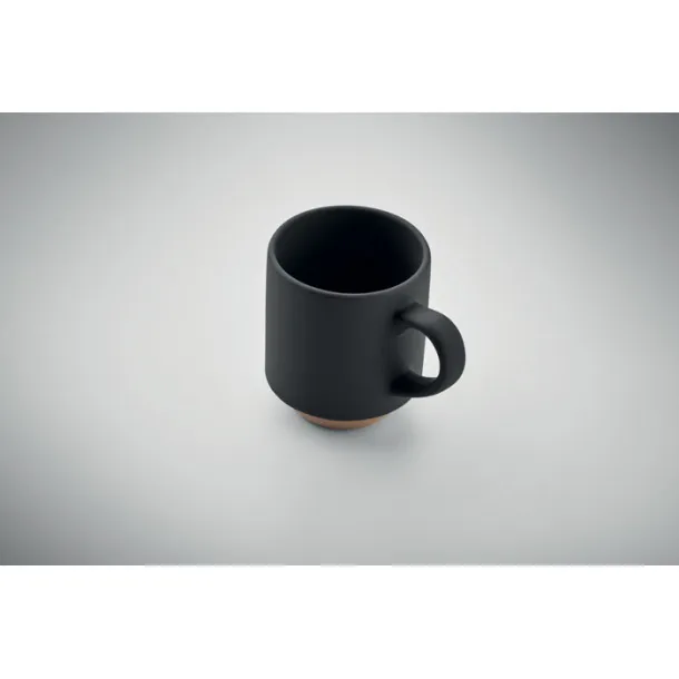 CERACK Ceramic stackable mug 170 ml Black