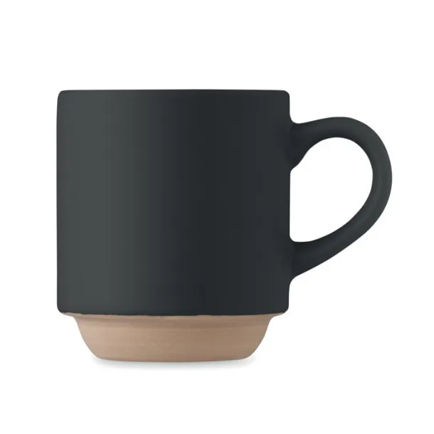 CERACK Ceramic stackable mug 170 ml Black