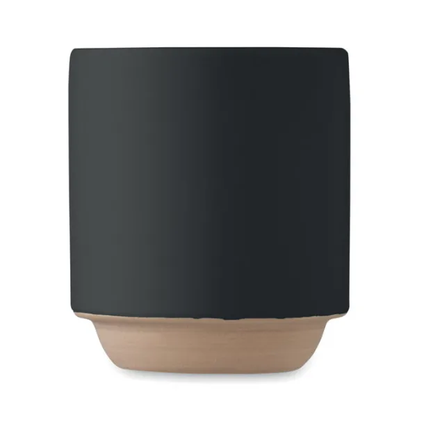 CERACK Ceramic stackable mug 170 ml Black
