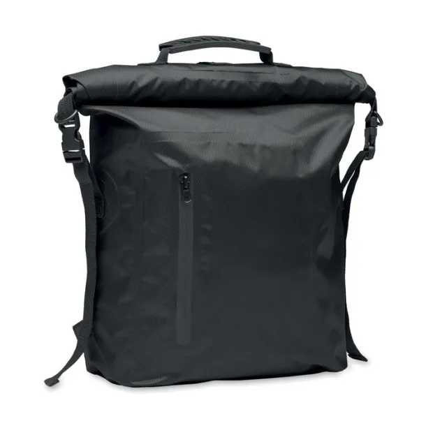 SCUBAROLL RPET waterproof rolltop bag Black