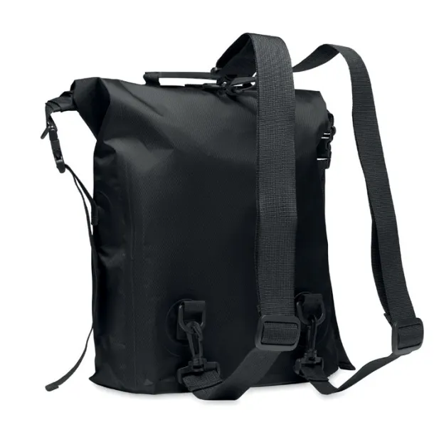 SCUBAROLL RPET waterproof rolltop bag Black