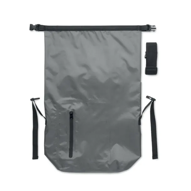 SCUBAROLL RPET waterproof rolltop bag Stone Grey
