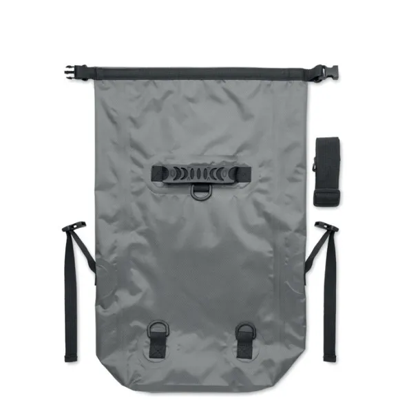 SCUBAROLL RPET waterproof rolltop bag Stone Grey