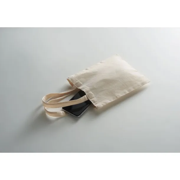 CHISAI Small cotton gift bag140 gr/m² Beige