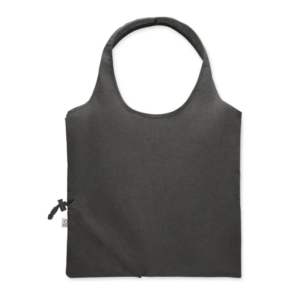 CARRIE COLOUR sklopiva torba za kupovinu, 140 gr/m² Crna
