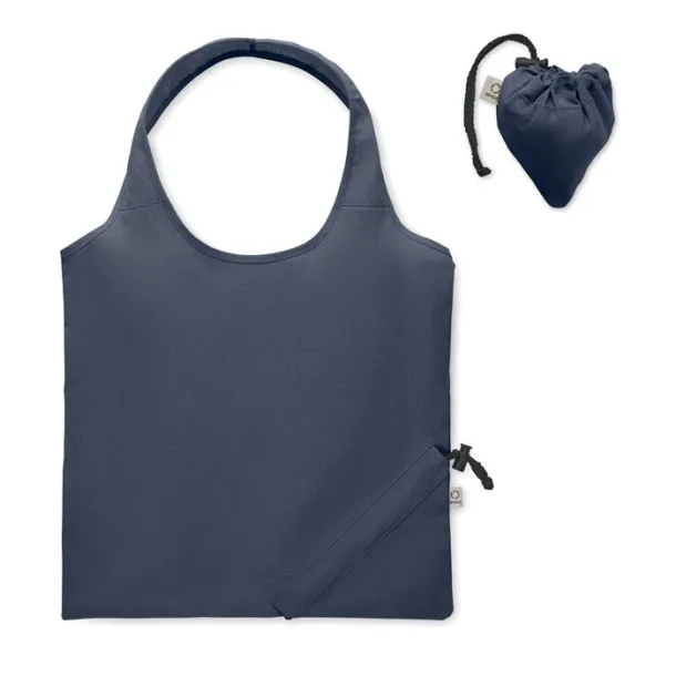 CARRIE COLOUR sklopiva torba za kupovinu, 140 gr/m² Plava