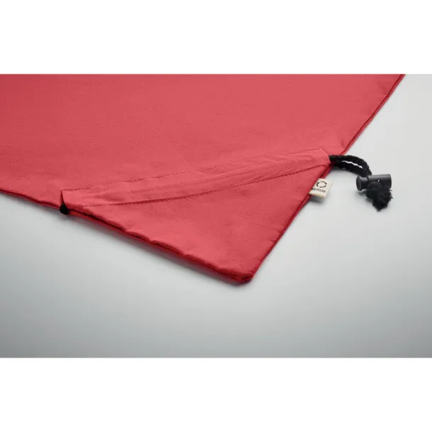 CARRIE COLOUR sklopiva torba za kupovinu, 140 gr/m² Crvena