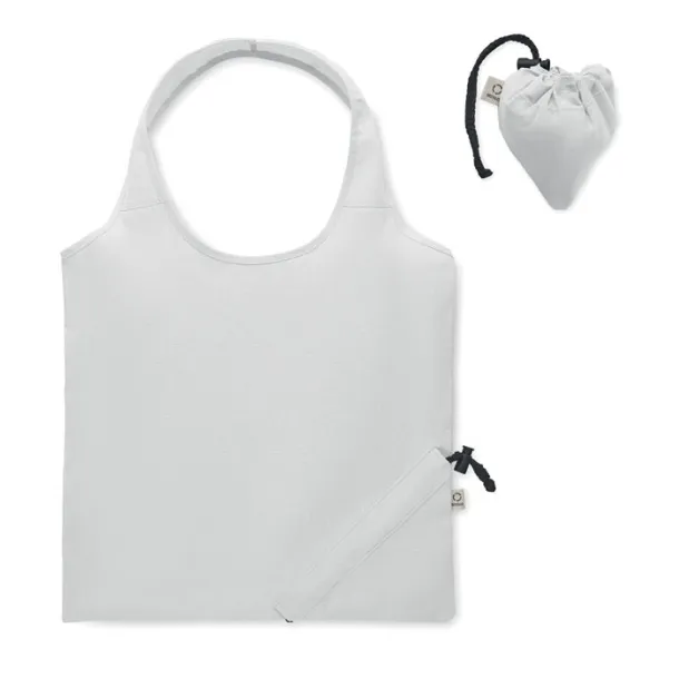 CARRIE COLOUR sklopiva torba za kupovinu, 140 gr/m² Bijela