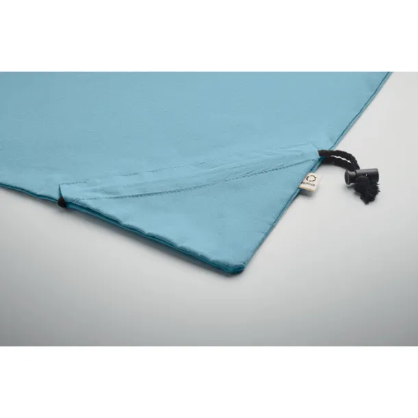 CARRIE COLOUR Foldable shopping bag 140 gr/m² Petrol