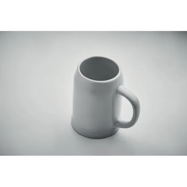 SUBLIER Sublimacijska pivska krigla 500 ml Bijela