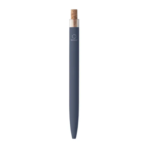BERGAMO + Recycled aluminium pen Blue