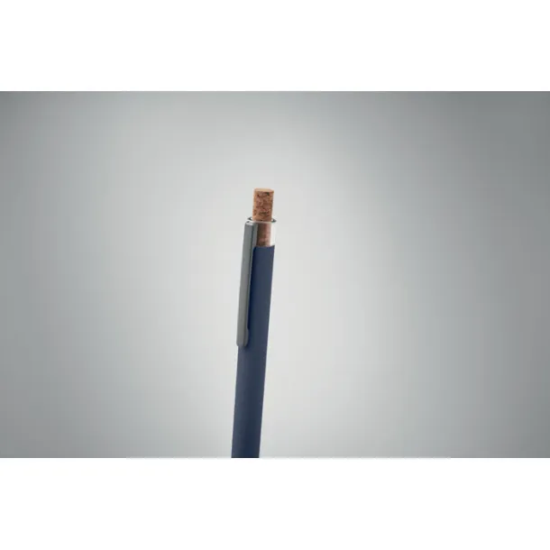 BERGAMO + Recycled aluminium pen Blue