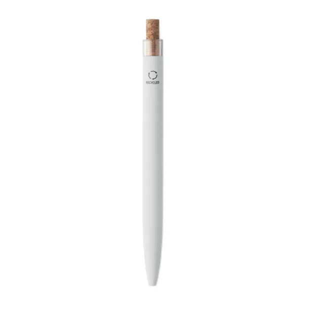 BERGAMO + Recycled aluminium pen White