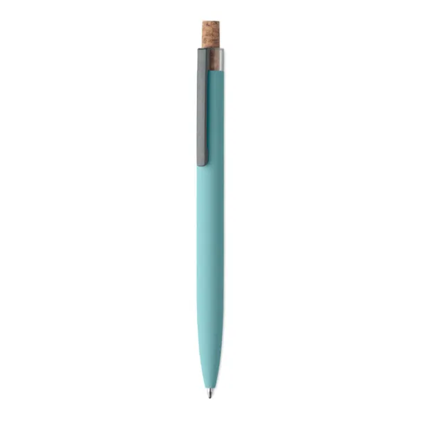 BERGAMO + Recycled aluminium pen Baby Blue