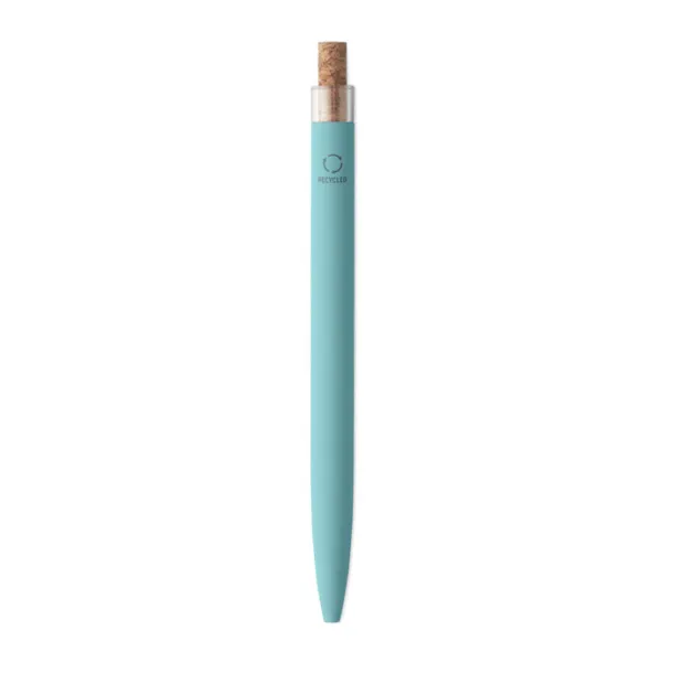 BERGAMO + Recycled aluminium pen Baby Blue