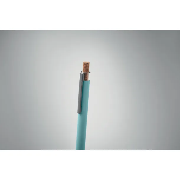 BERGAMO + Recycled aluminium pen Baby Blue