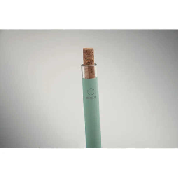 BERGAMO + Recycled aluminium pen Mint Green