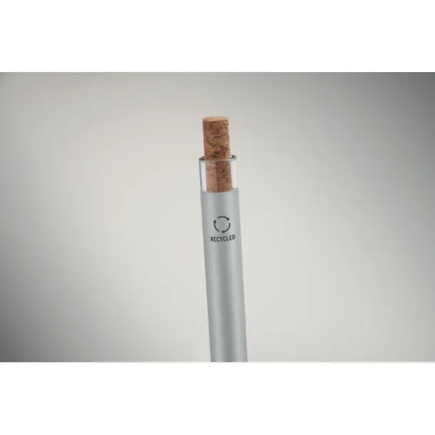 BERGAMO + Recycled aluminium pen Matt Silver