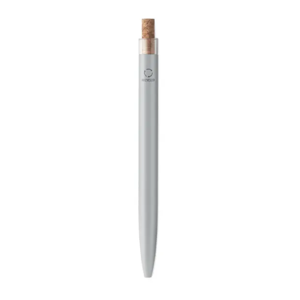 BERGAMO + Recycled aluminium pen Matt Silver