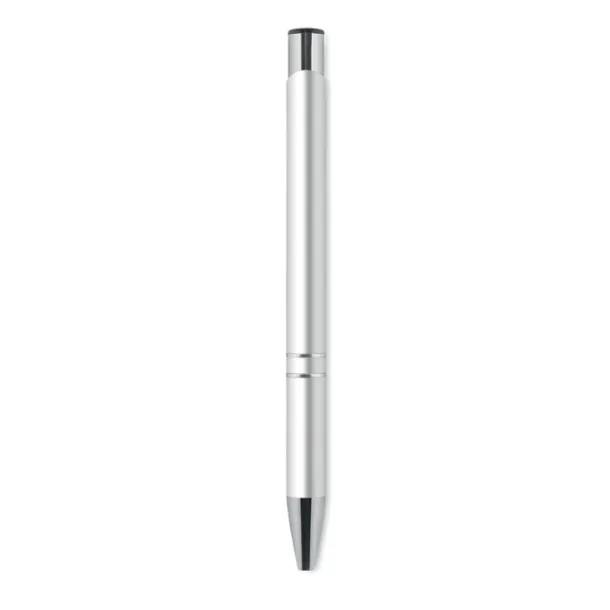 BERN Push button pen Silver